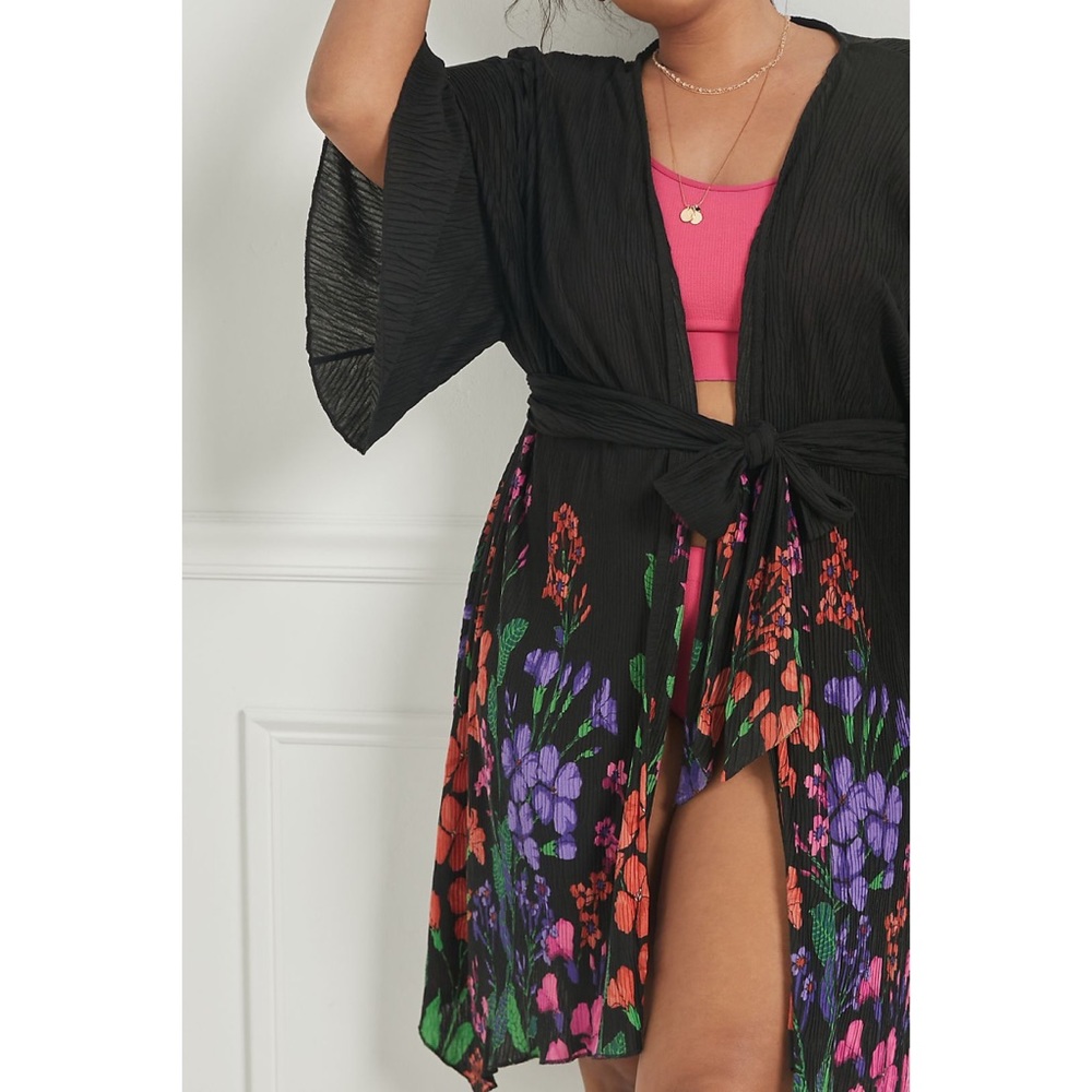 Anthropologie Gabrielle Plisse Robe - Picture 2 of 5